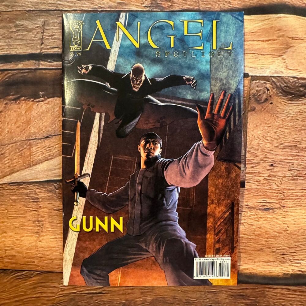 Angel Spotlight Gunn IDW Publishing Steph Stamb Cover Modern Age 2006
